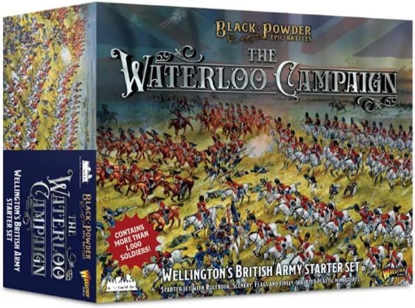 Black Powder Epic Battle : Waterloo campaign - British Army Starter Set