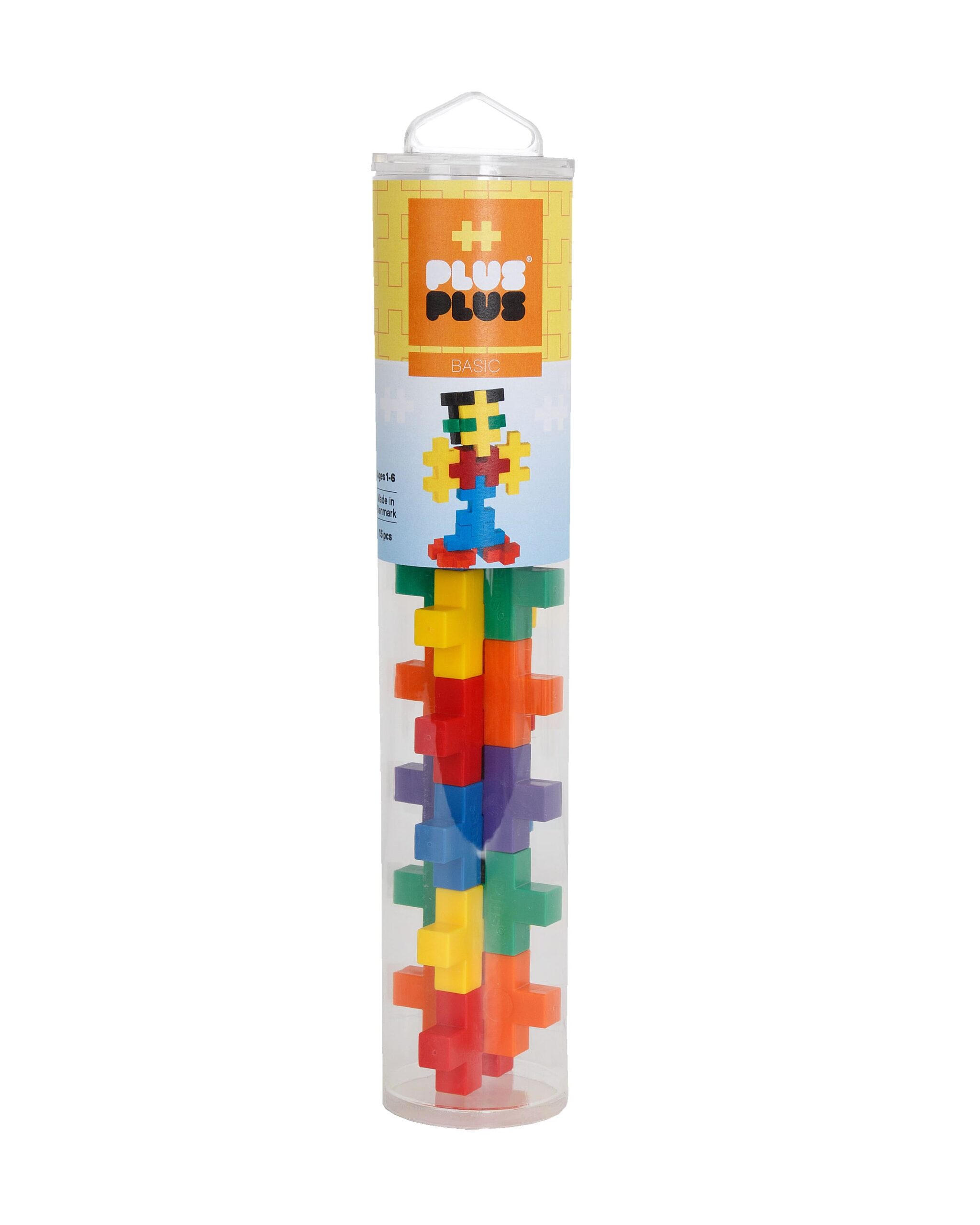 PLUS PLUS- Big Basic Boite de 100 Pieces Jeux de Construction